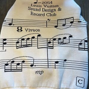 Louis Vuitton Partition Intarsia Crewneck